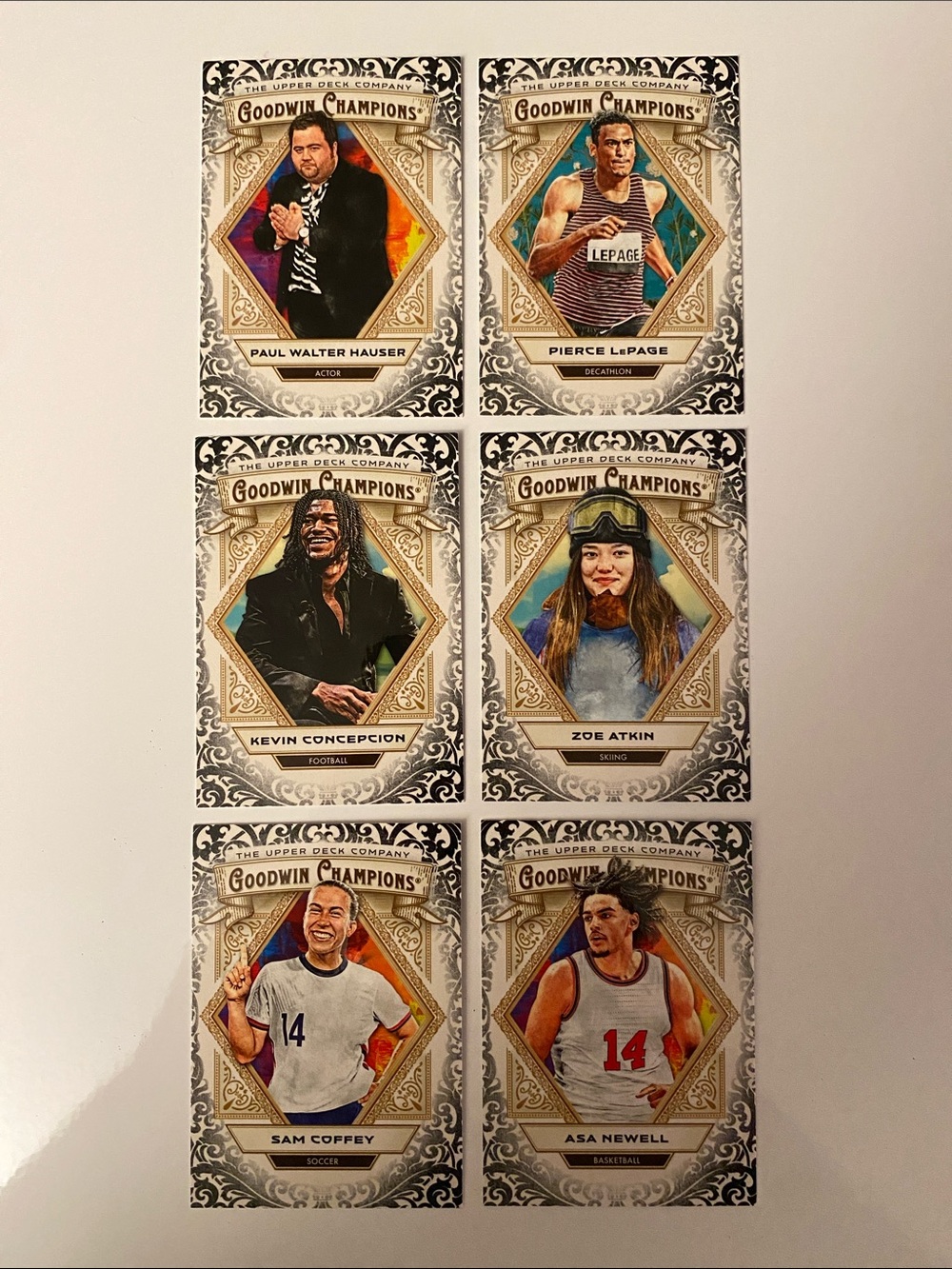 2025 Goodwin Champions Glossy Black Lot (6 Cards)